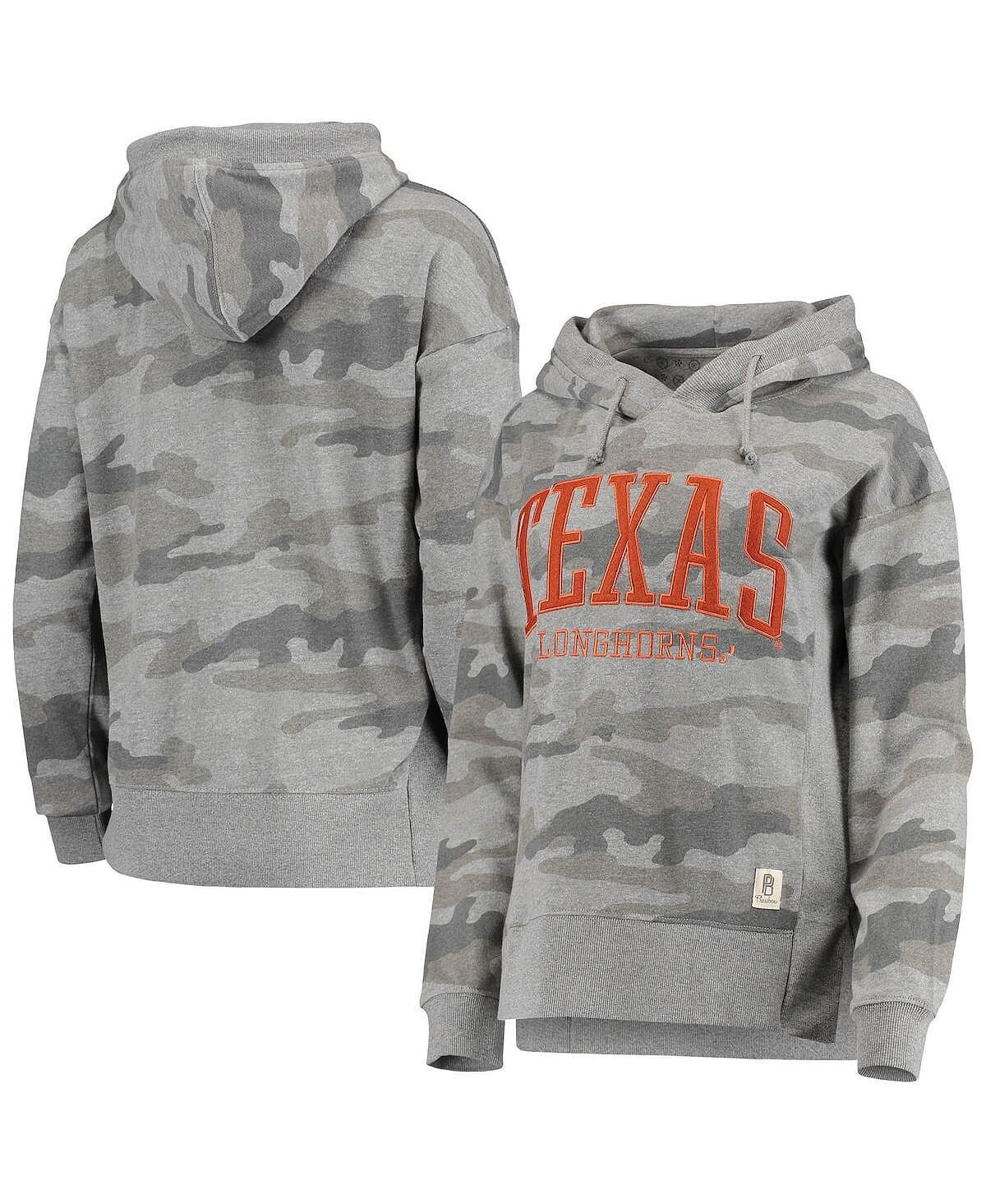 

Женский камуфляжный пуловер с капюшоном Texas Longhorns Lorenzo Pressbox