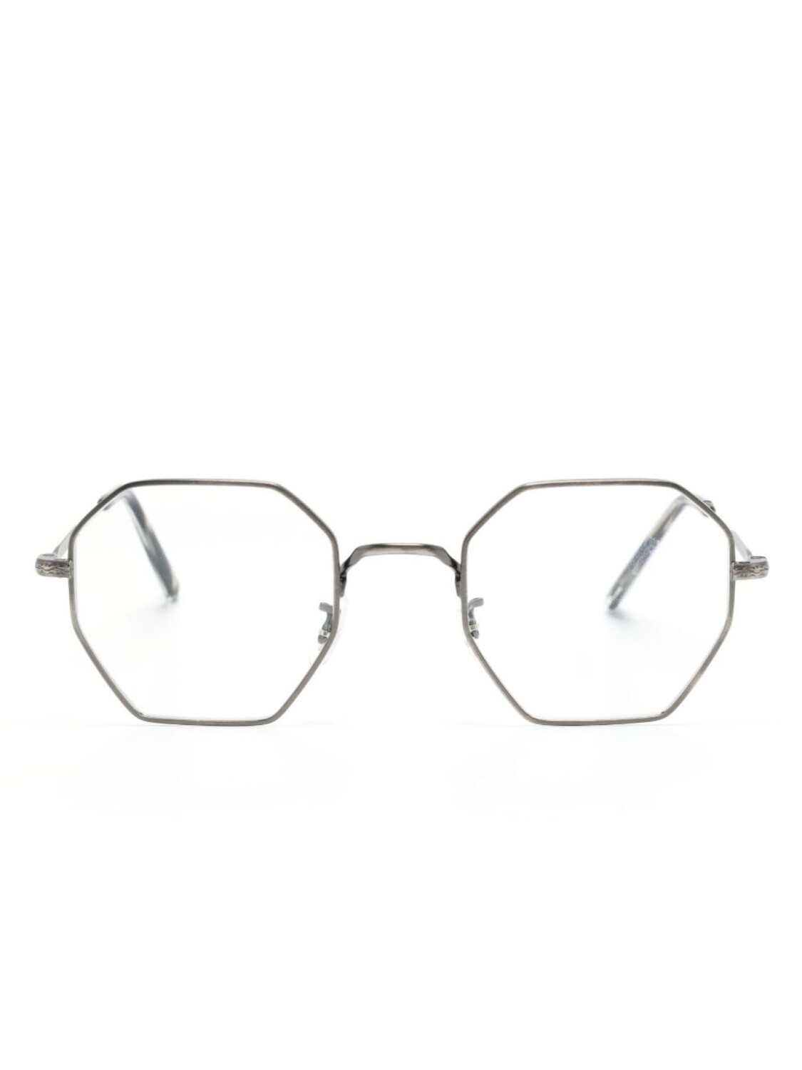 

Oliver Peoples очки в шестиугольной оправе, серый