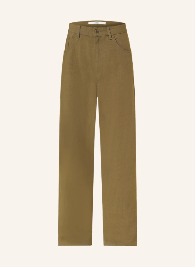 

Брюки Mm6 Maison Margiela, зеленый