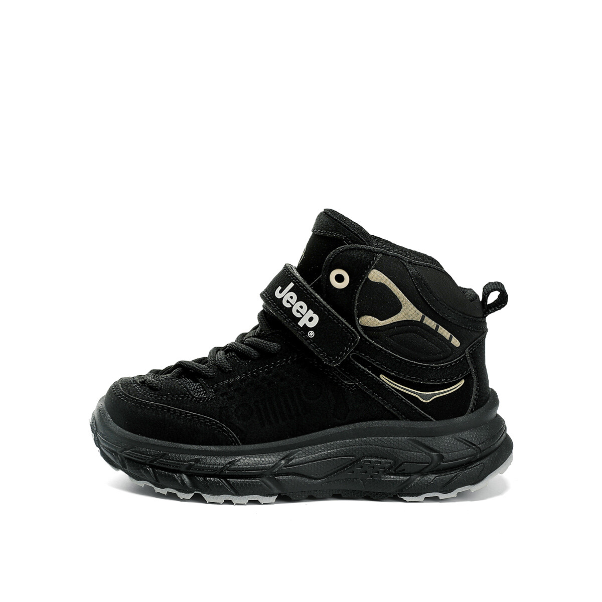 

Кроссовки Jeep Kids Lifestyle Shoes Kids High-top Beige/Gray, черный
