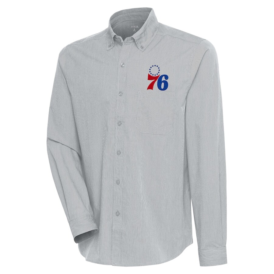 

Рубашка Antigua Philadelphia 76Ers, серый