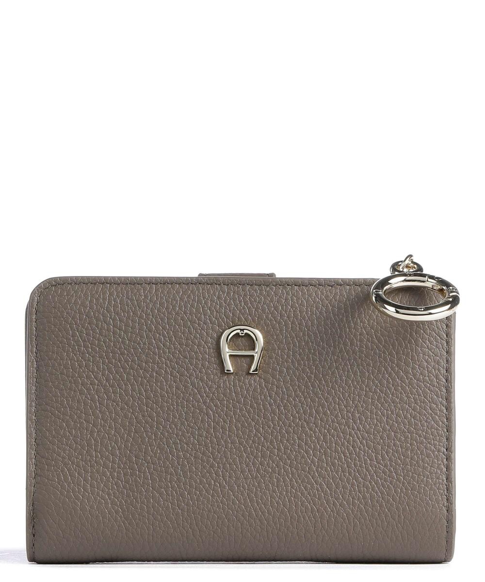 

RFID-кошелек Zita из зернистой яловой кожи Aigner, коричневый