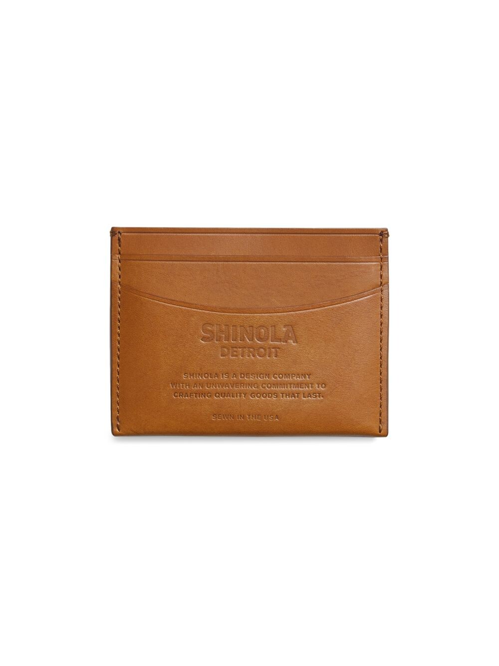 

Кожаный карманный футляр для карт Shinola