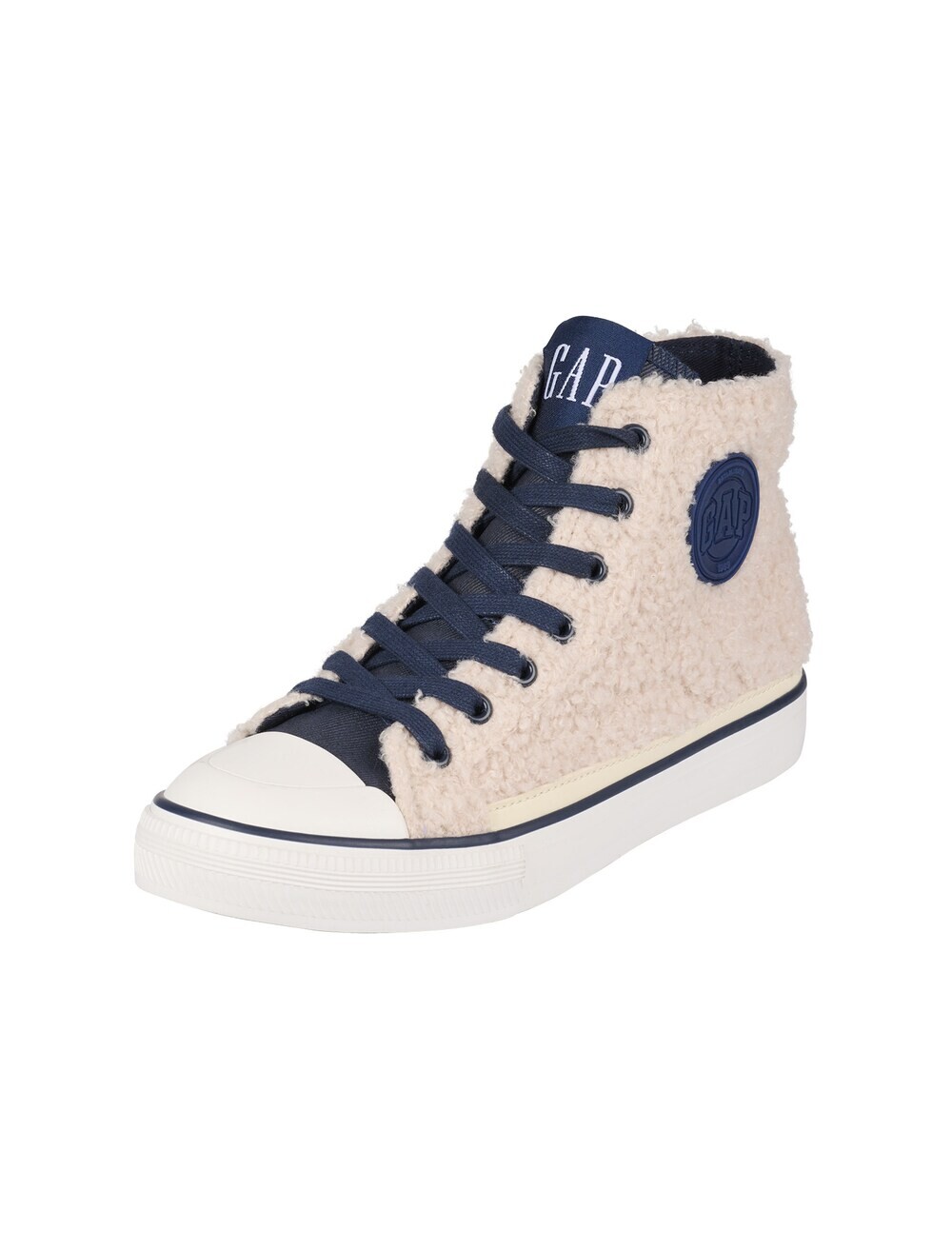 

Высокие кроссовки Gap Houston Mid II, шерсть белая