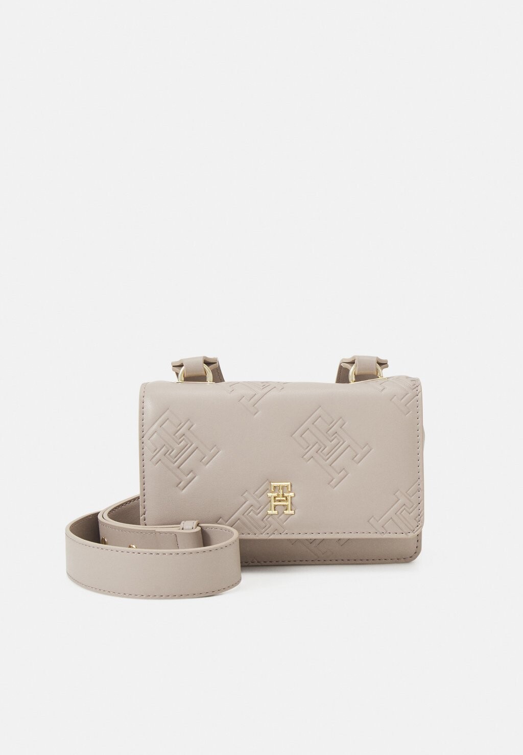 

Сумка на плечо REFINED CROSSOVER MONO Tommy Hilfiger, гладкий серо-коричневый
