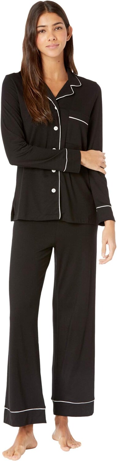 

Amore Petite Ls Top Pnt St Pj Cosabella, цвет Black/Ivory