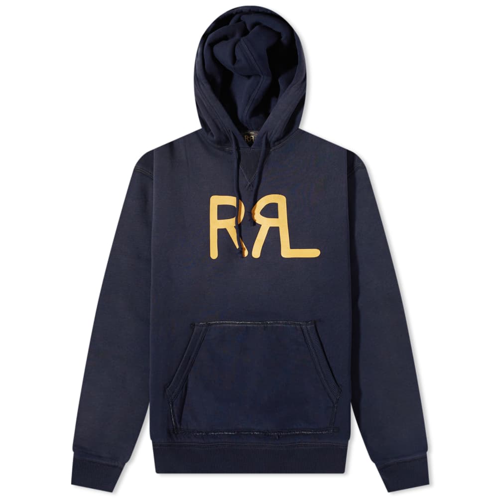 Пуловер RRL с капюшоном и длинными рукавами пуловер rrl с капюшоном и длинными рукавами