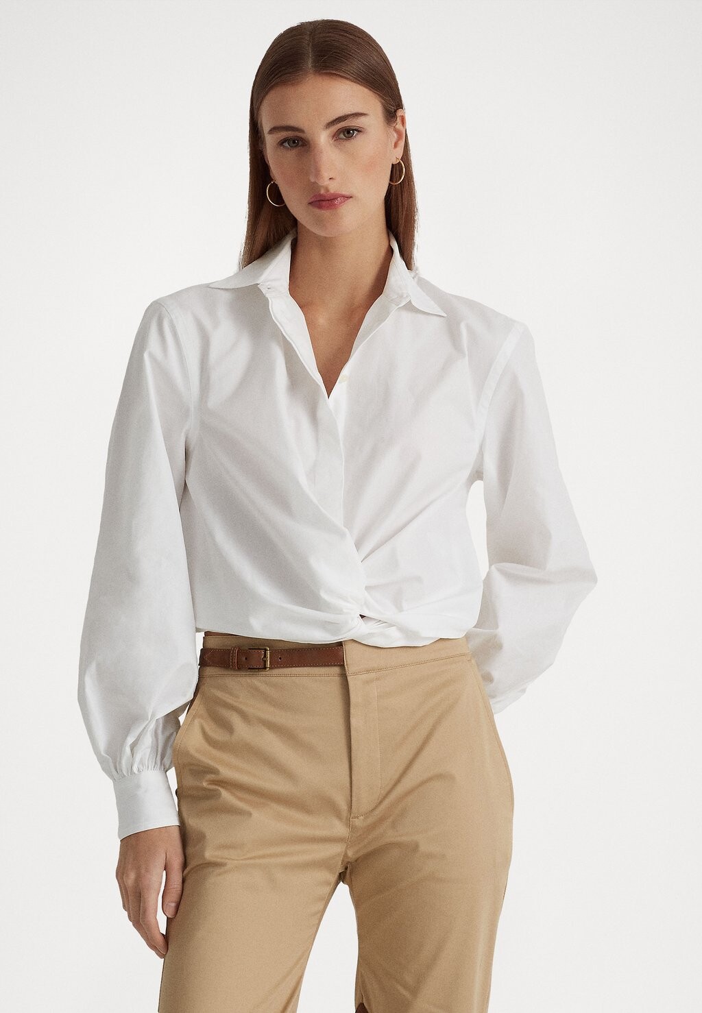 

Рубашка Lauren Ralph Lauren, белый