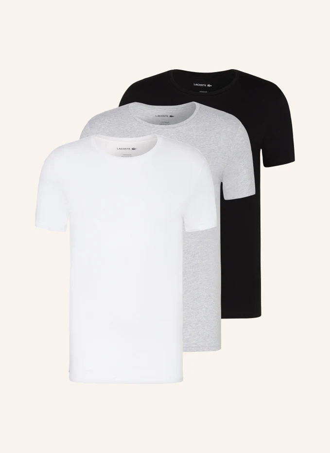 

Упаковка из 3 футболок Lacoste, черный