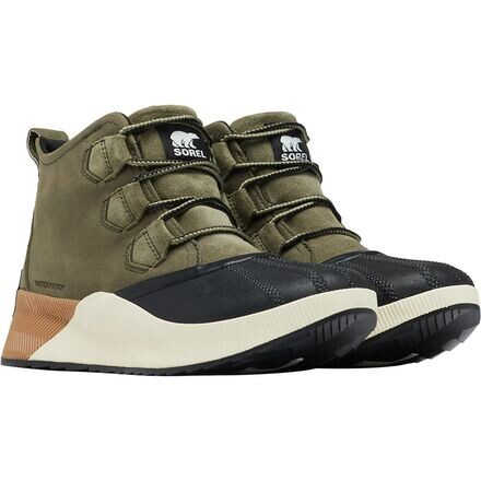 

Ботинки Out N About III Classic Duck женские SOREL, цвет Stone Green/Black