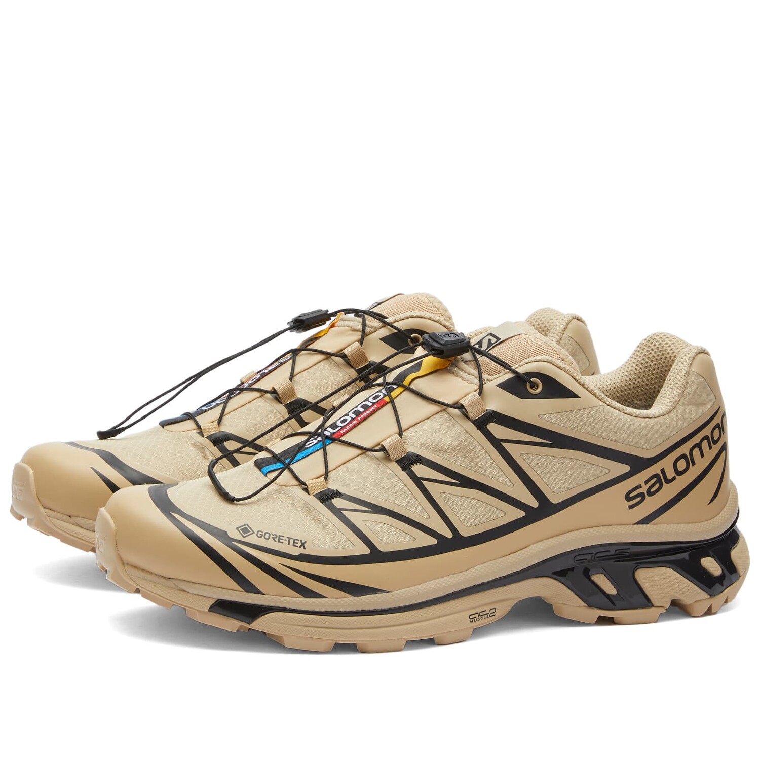

Кроссовки Salomon Xt-6 Gtx, цвет Safari & Black