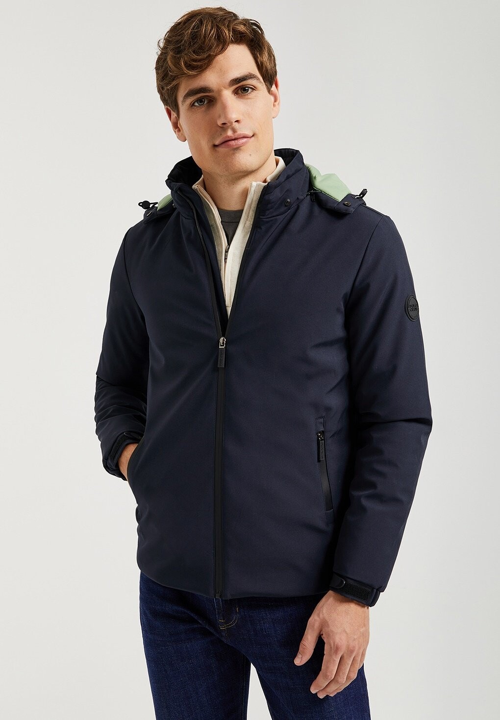 

Зимняя куртка NAUTIC HOODED WATERPROOF MATTHAN Polo Club, цвет navy