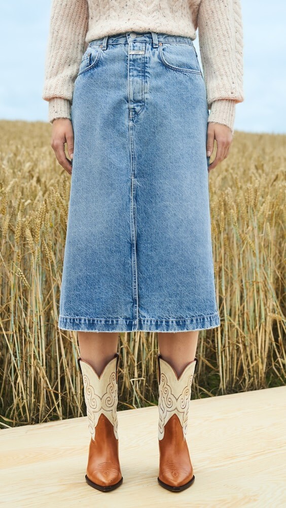 

Юбка Closed Low Waist, синий