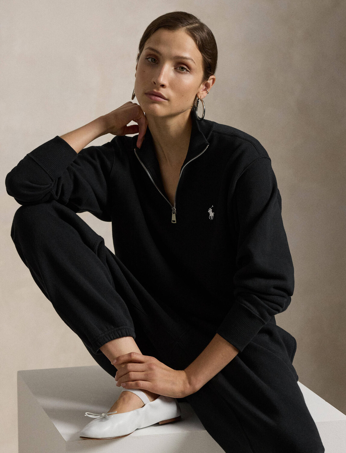 

Толстовка POLO RALPH LAUREN Regular Fit, черный