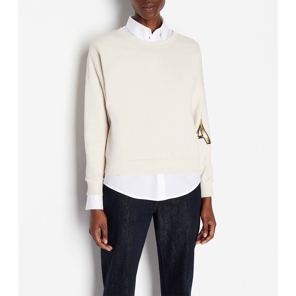 

Толстовка Armani Exchange 6RYM11_YJDBZ, бежевый