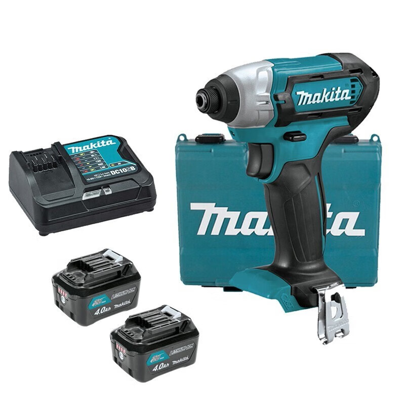 Отвертка электрическая Makita TD110DSME + два аккумулятора 12V/4.0Ah, зарядное устройство