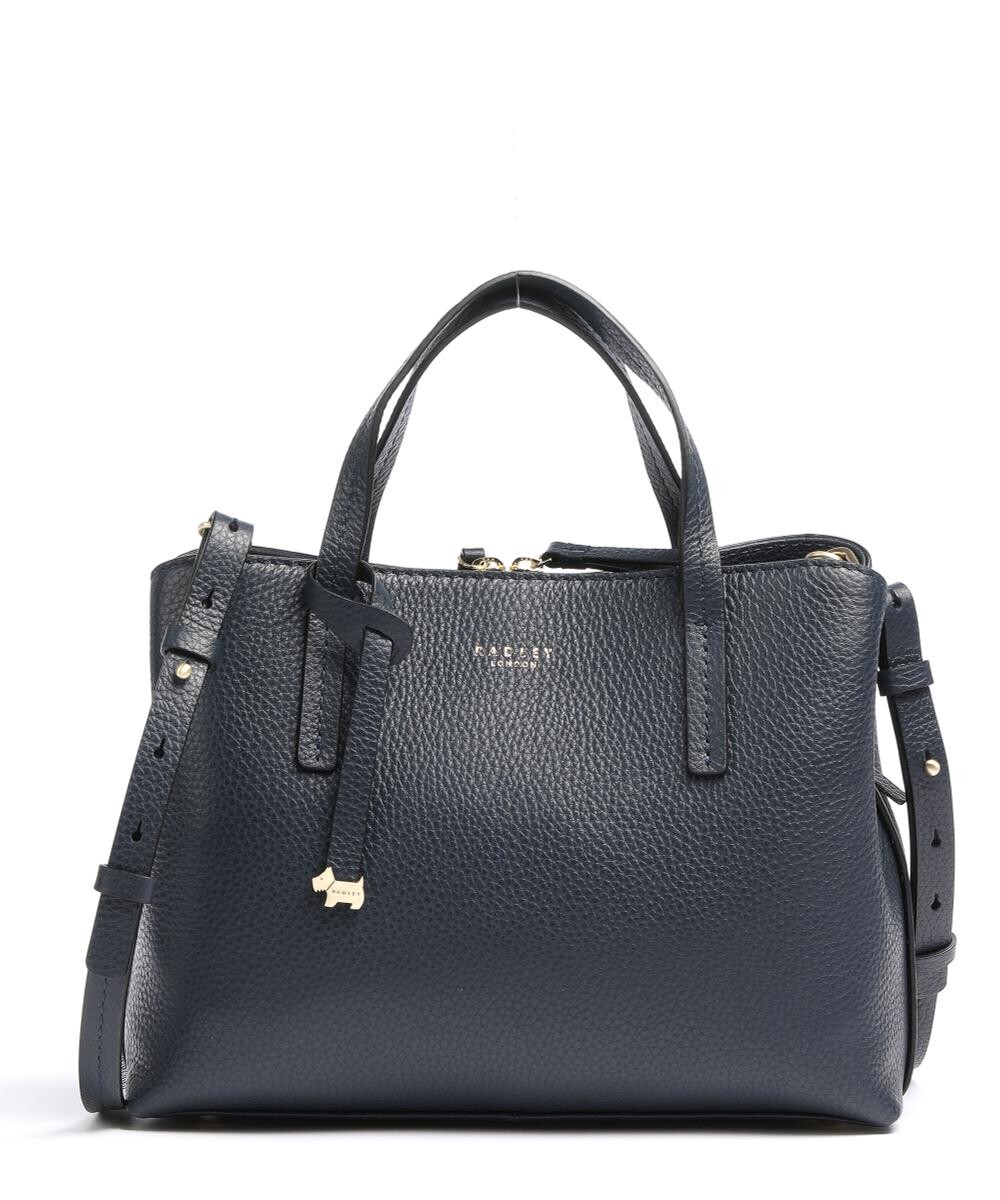 Сумка Dukes Place из зерненой кожи Radley London, синий