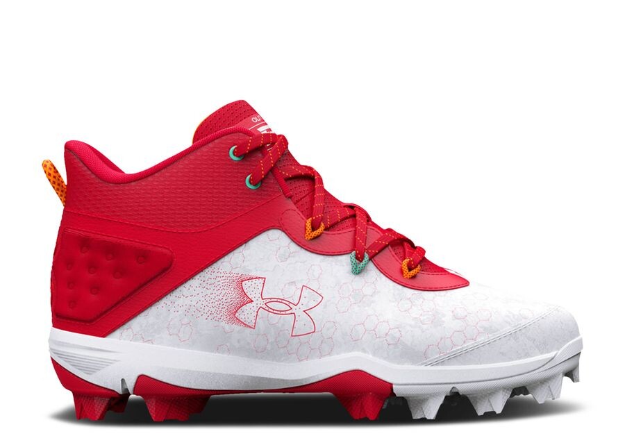 

Кроссовки Under Armour Harper 8 Mid RM Jr, цвет Red White