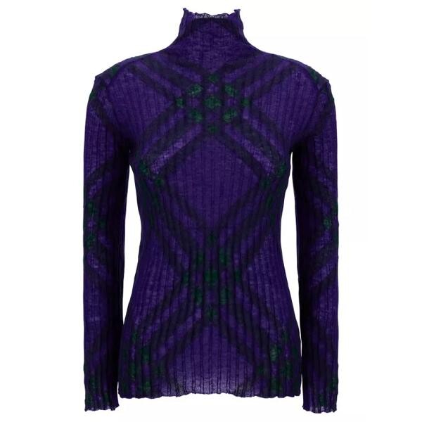 

Свитер knit look 1 sweater Burberry, синий