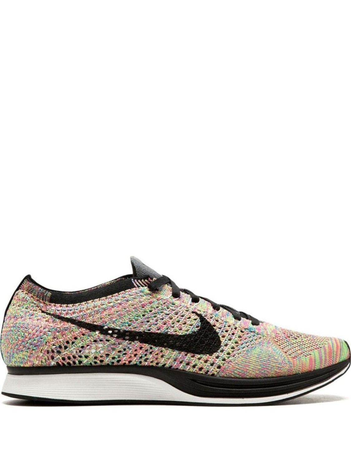 

Кроссовки Nike Flyknit Racer, черный/мультиколор