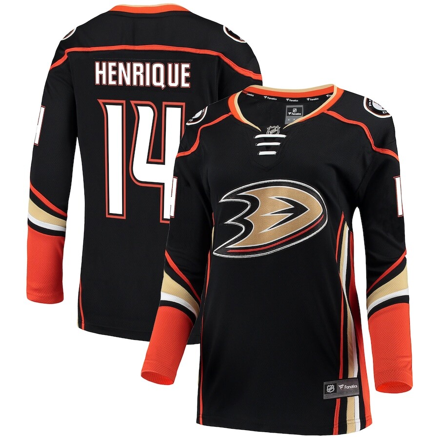 

Джерси Fanatics Branded Anaheim Ducks, черный