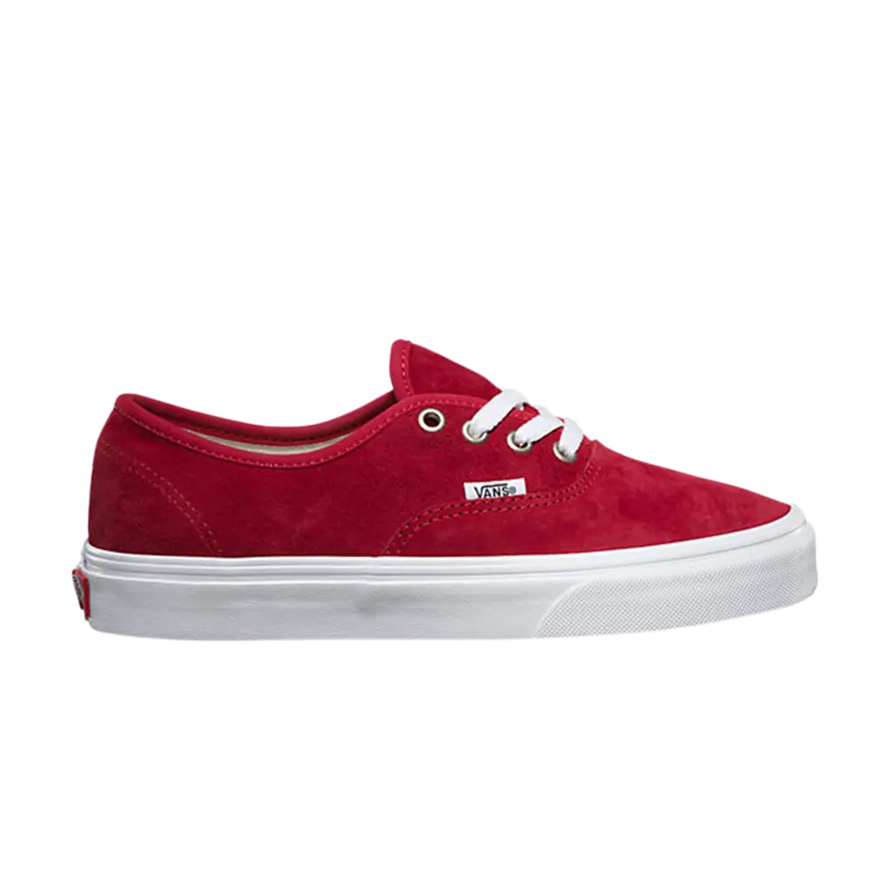 

Кроссовки Authentic Pig Suede Vans, красный