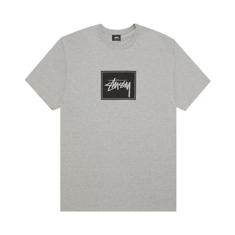 

Футболка Stussy Stock Box 'Grey', серый