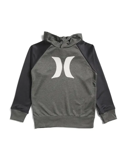 

Толстовка с капюшоном Big Boy Icon на груди Hurley, зеленый