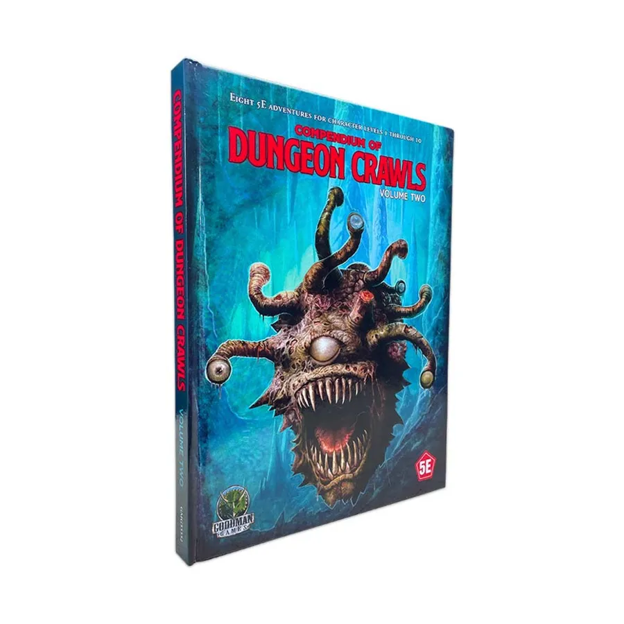 

Compendium of Dungeon Crawls - Vol. 2, Fifth Edition Fantasy (Goodman Games), твердый переплет