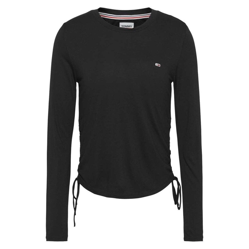 

Футболка Tommy Jeans 118167VTAH21 Long Sleeve Round Neck, черный