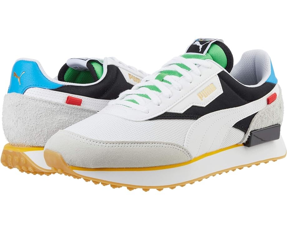 Кроссовки PUMA Future Rider Unity Worldhood, цвет Puma White/Puma Black