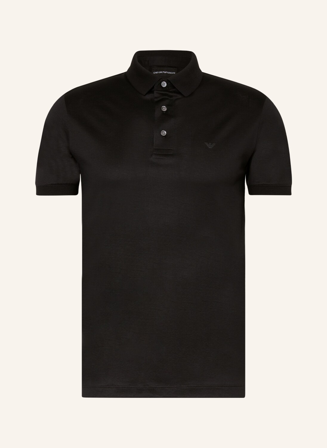 

Рубашка поло EMPORIO ARMANI Jersey, черный