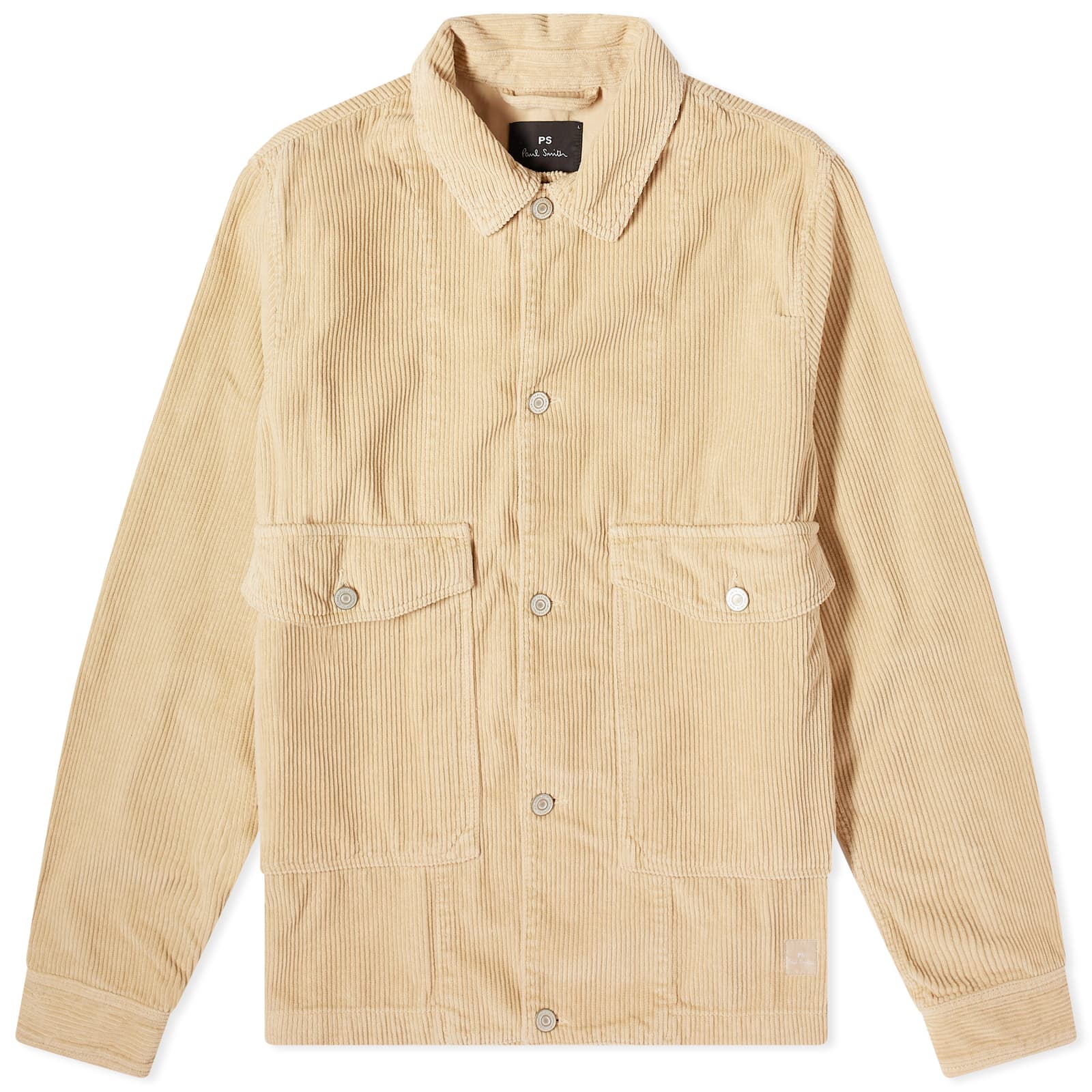 цена Куртка Paul Smith Cord Overshirt, коричневый
