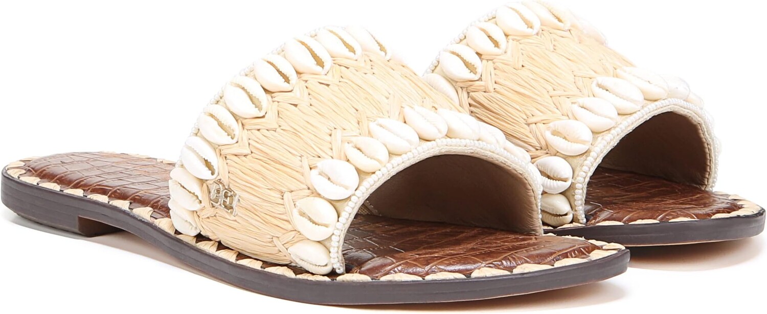 

Сандалии на плоской подошве Gale Sam Edelman, цвет Natural/Ivory