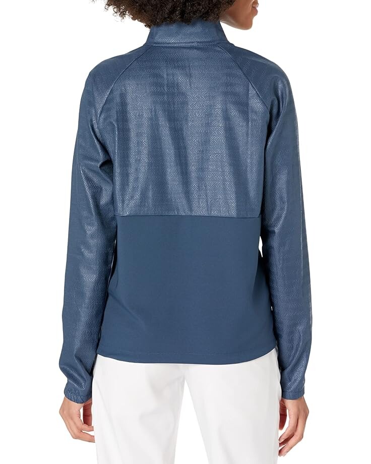 

Куртка Adidas Embossed Quarter Jacket, цвет Crew Navy