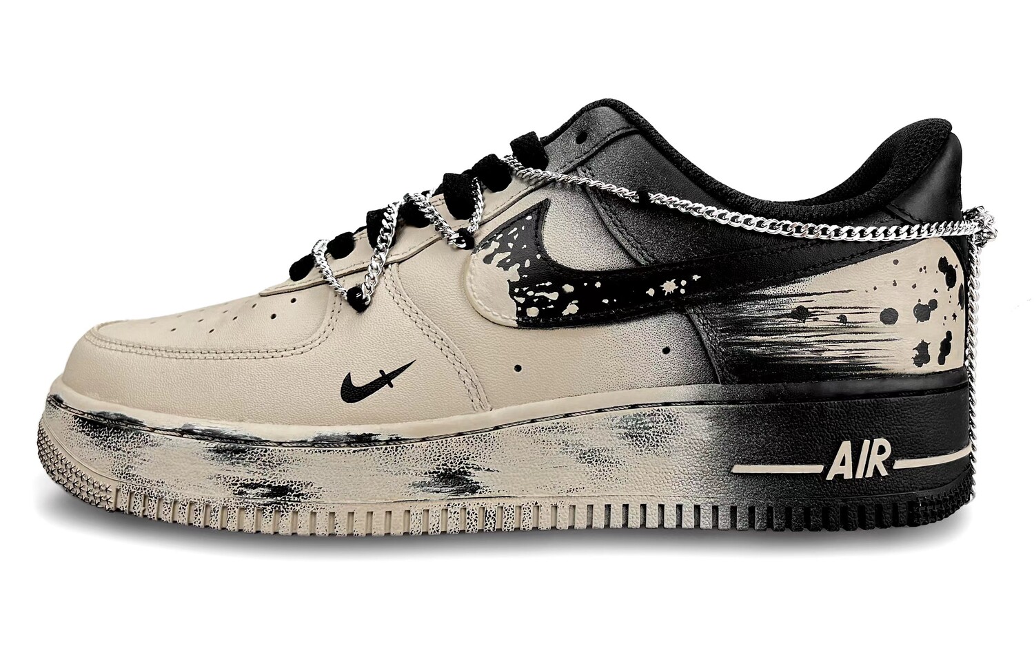 

Обувь для скейтбординга Nike Air Force 1 унисекс, Khaki brown black