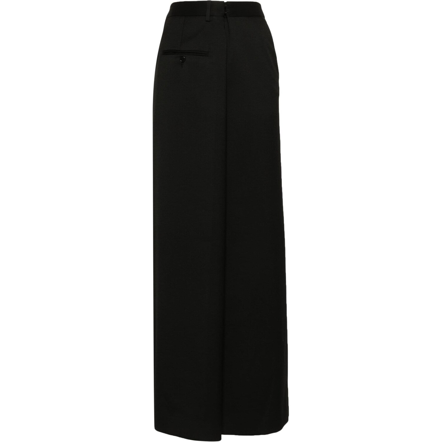 

Повседневная длинная юбка женская черная Mm6 Maison Margiela