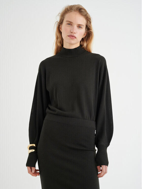 

Трикотажное платье обычного кроя Inwear, черный