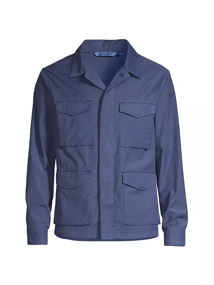 

Летнее пальто Crown в стиле сафари Chore Peter Millar, синий