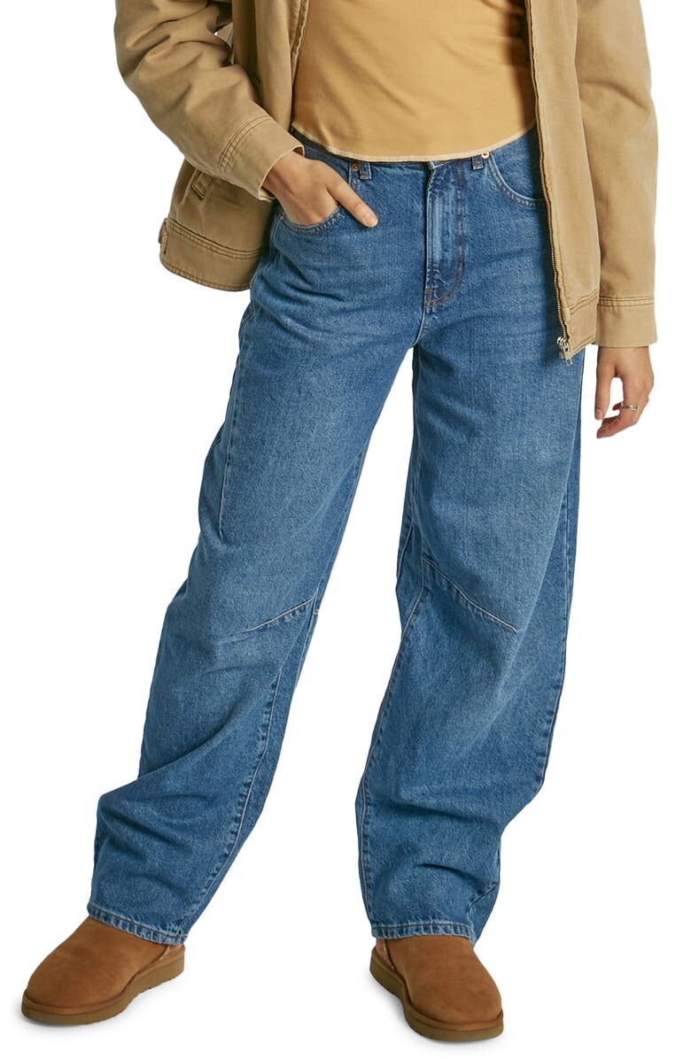 

Неэластичные джинсы Logan с завязками на спине BDG URBAN OUTFITTERS