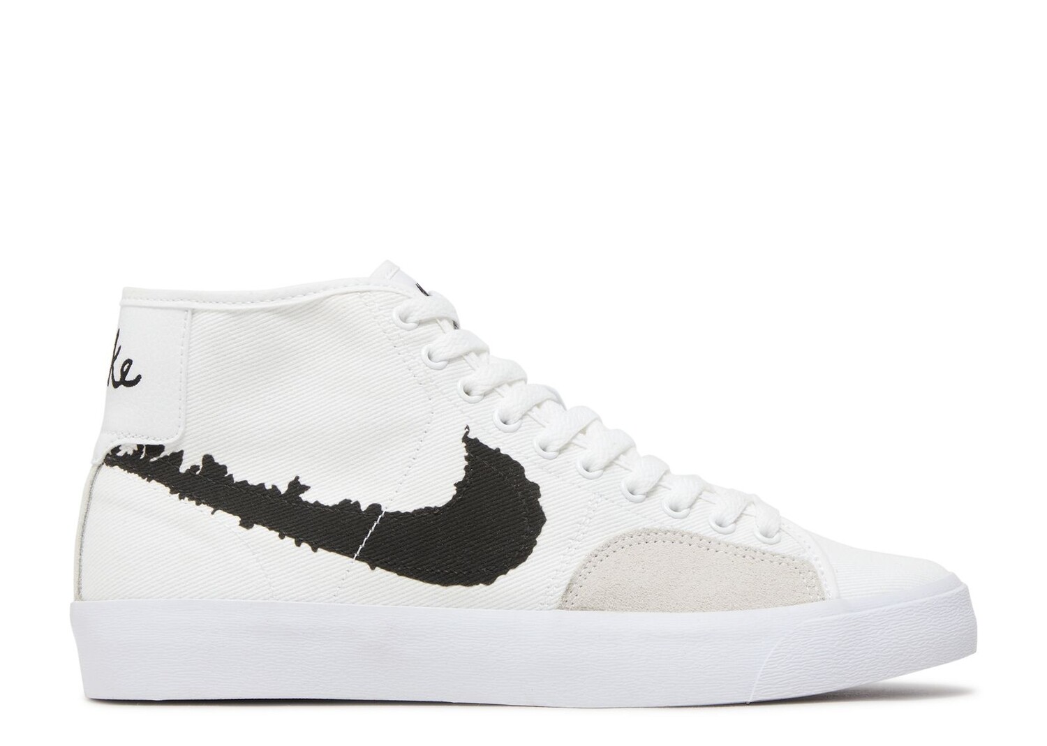 

Кроссовки Nike Blazer Court Mid Premium Sb 'White Black', белый