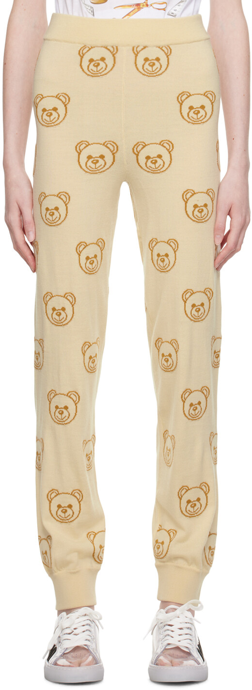 

Moschino Off-White Брюки для отдыха Teddy Bear