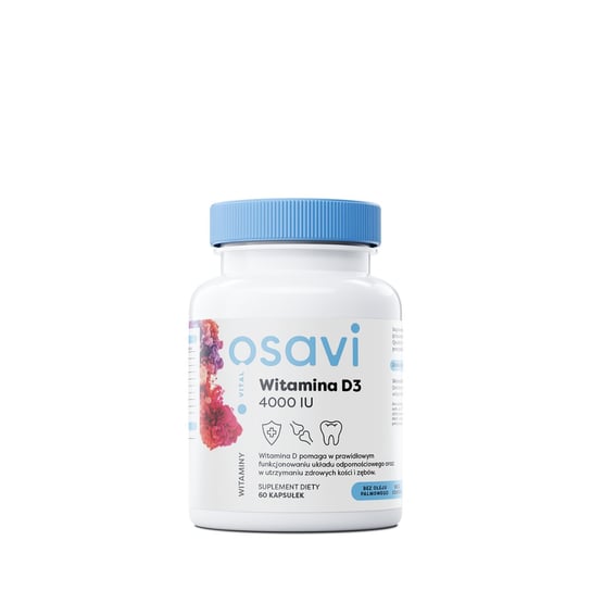 Osavi, Витамин D3 4000МЕ 60 капсул