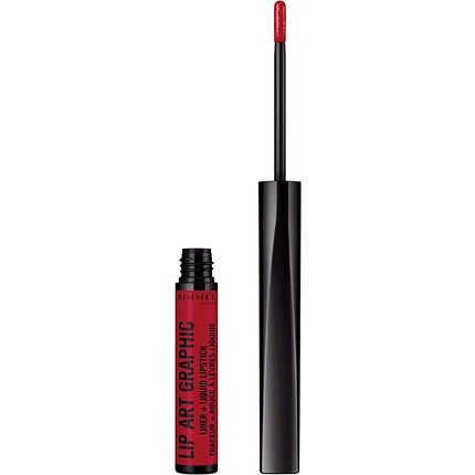 

Графический карандаш для губ Lip Art и жидкая помада № 550 Cuff Me, Rimmel