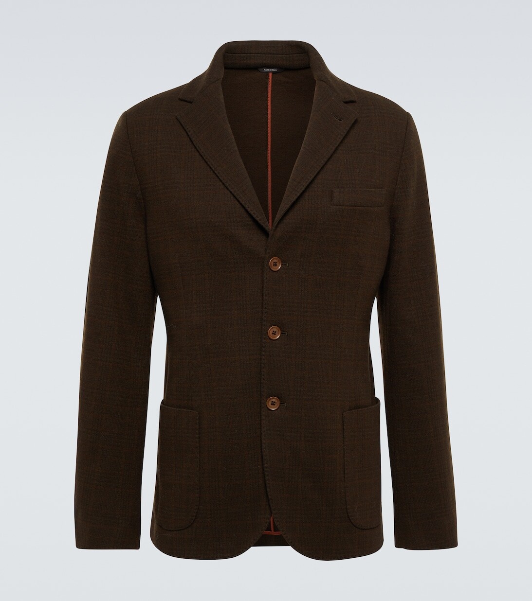 

Шерстяной блейзер Loro Piana, коричневый