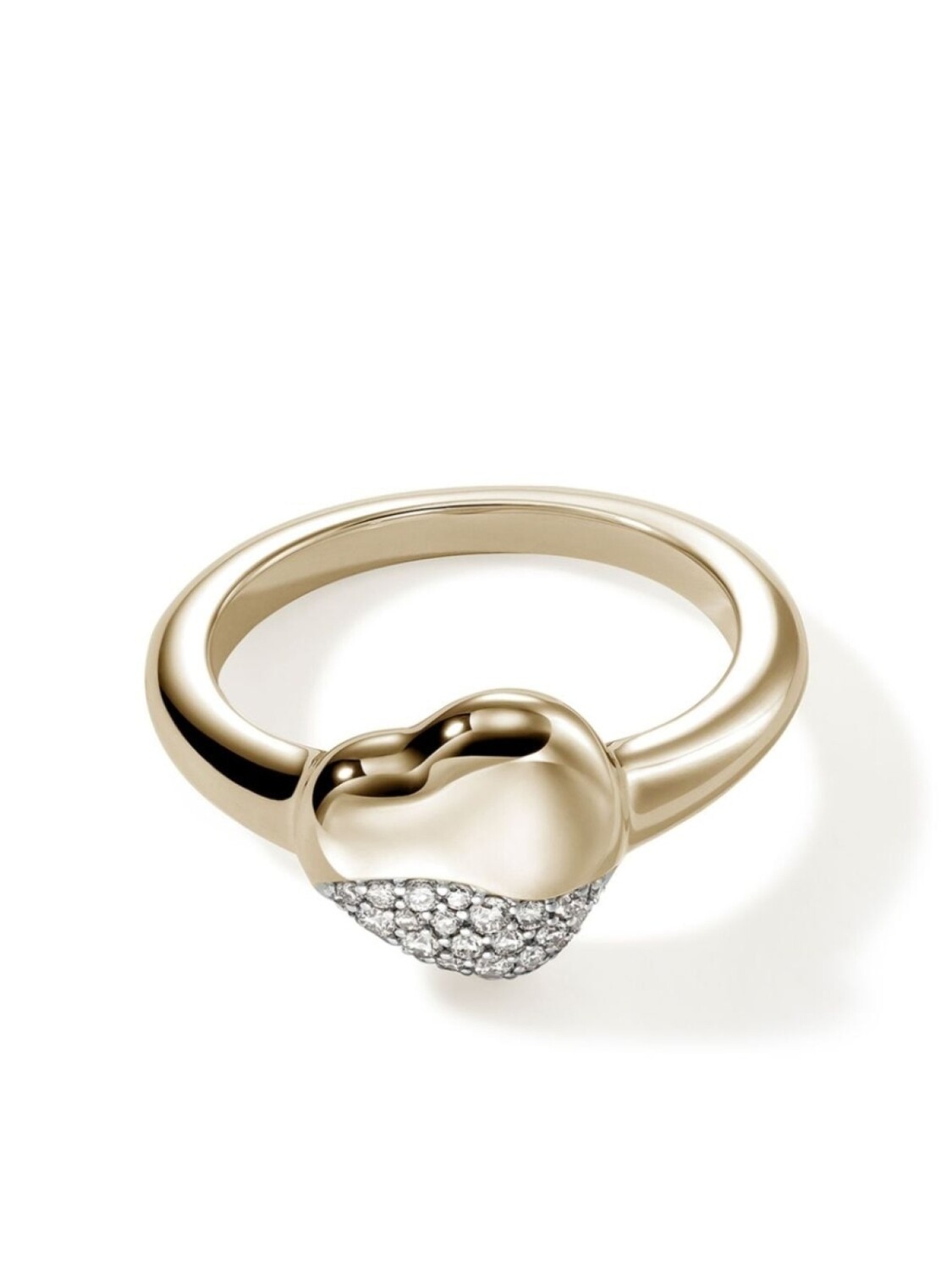 

Колье Pebble Heart из желтого золота John Hardy, золотой