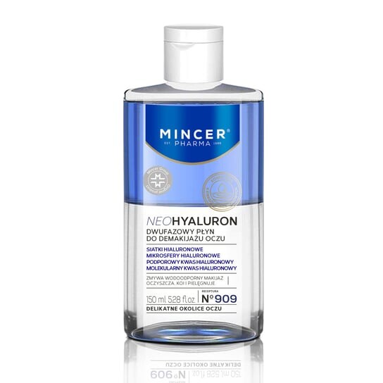

Двухфазное средство для снятия макияжа с глаз, 150 мл Mincer Pharma, NeoHyaluron