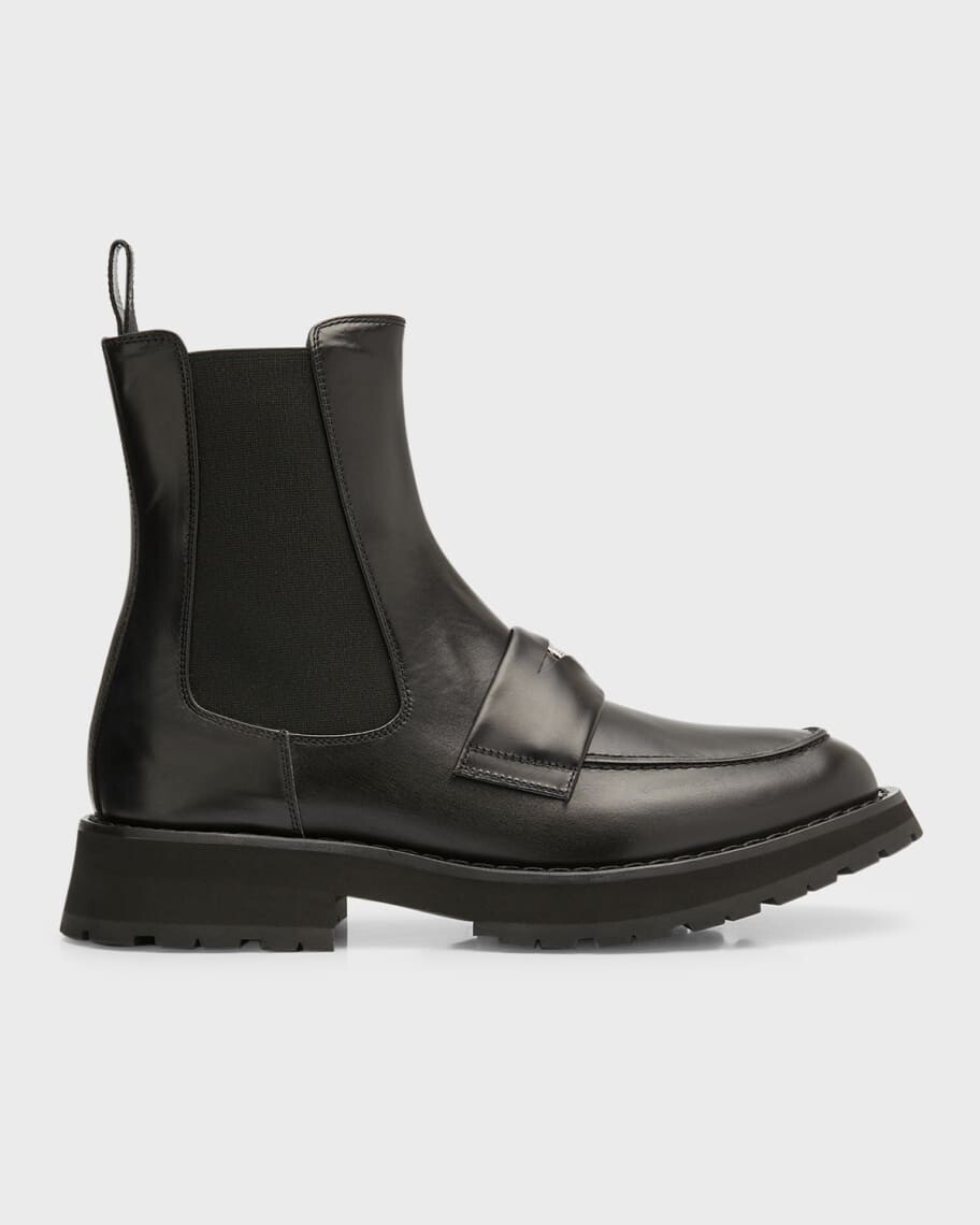 

Мужские кожаные ботинки челси Penny Keeper Alexander McQueen