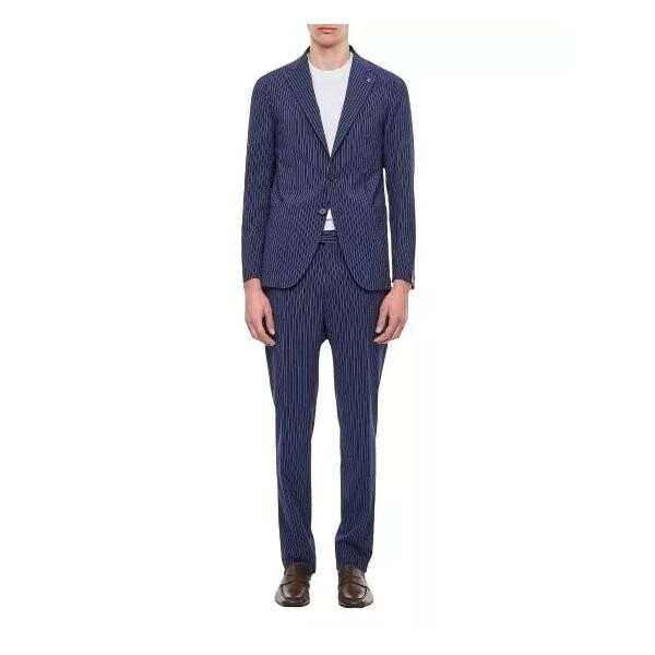 

Костюм montecarlo pinstripe suit Tagliatore, синий