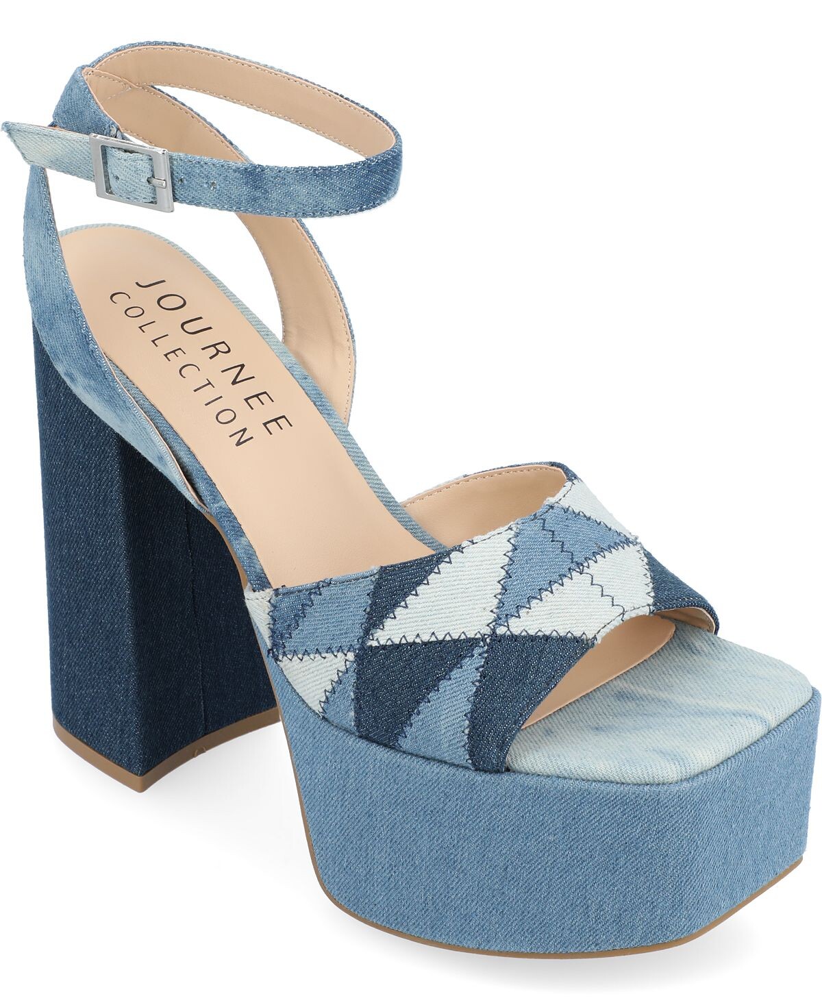 

Женские сандалии Asherby на платформе Journee Collection